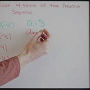 Find The First 4 Terms Of The Recursive Sequence