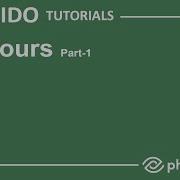 Physibel SOLIDO Tutorials Colours Part 1
