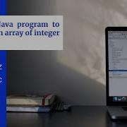 Reverse An Array Of Integer Values Simple Java Program Java Array Example 05