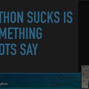 Python Sucks Jacob McSwain OKC Python