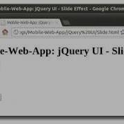 Implement Slide Effect Using JQuery UI