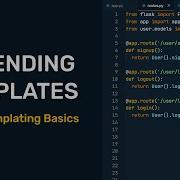Flask Templating Basics Extending Templates