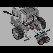 Lego Mindstorms Ev3 Building Instructions Ultrasonic Sensor Driving Base Robot Educator 45544