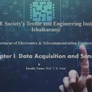 Data Acquisition And Sensors Part1