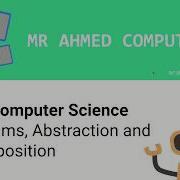 GCSE Computer Science Algorithms Abstraction And Decomposition