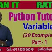 Python Tutorials Types Of Variables Part 1 By Ratan Sir
