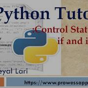 14 Python Tutorial For Beginners Control Statements If And If Else Statements