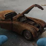 Jaguar XK120 Restoration Damaged Model Car AZ Restore