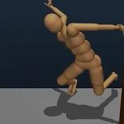 CMU Humanoid Solving The RunThroughCorridor Task