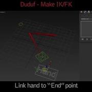 Duf Make IK FK 3DS Max
