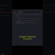 Day 49 Of 90 Custom Reduce Function Interview Tips Shorts Javascript Viral Trending