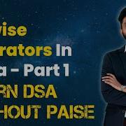 Bitwise Operators In Java Part 1 FREE DSA Course In JAVA Lecture 15