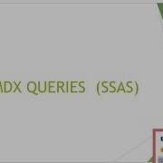 Ssas Basics Mdx Queries In SSAS