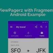 ViewPager2 With TabLayout Android Example