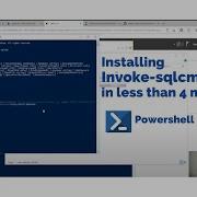 How To Install Invoke Sqlcmd In Less Than 4 Minutes