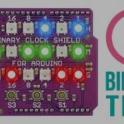 TIME Binary Clock Shield For Arduino