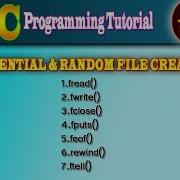 C Programming Tutorial DAY 14 Sequential And Random File Creation Preprocessor Codedeveloper