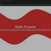 Curved Custom DIV Shape Tutorial CSS SVG