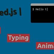 How To Make JavaScript Text Typing Animation Typed Js