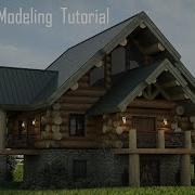 3DS Max Modeling Tutorial For Beginners Log House Modeling Tutorial Part 2 3ds Max 2021 Tutorial