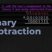 Binary Subtraction A Level Computer Science 9618 Chapter 1