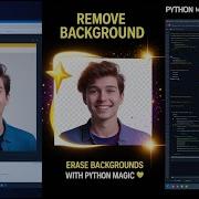 Remove Background From ANY Image Using Python Magic