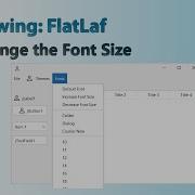 Java Swing FlatLaf 4 Изменение размера шрифта