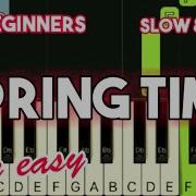 YIRUMA SPRING TIME SLOW EASY PIANO TUTORIAL