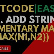 Leetcode Easy 415 Add Strings Javascript