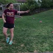 6 Cones Zig Zag Drill
