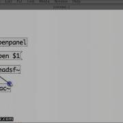 Pure Data Tutorial 11 Opening A External Sound File Using A Dialog Box From PD
