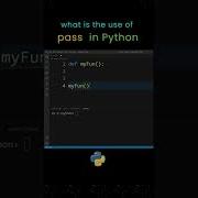 How To Use Pass Statement In Python Shorts