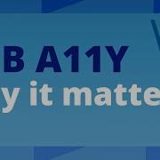 Web Accessibility Why It Matters