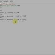 Python Proram To Calculate Income Tax