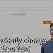 How To Change The Submit Button Text Dynamically