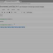 Built In Functions Enumerate And Zip Functions