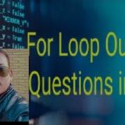 C For Loop Output Based Questions