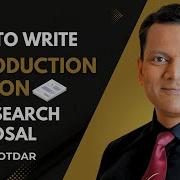 How To Write An Engaging Research Proposal Introduction Introduction Section AProfessor Vidy