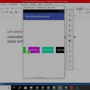 Android Horizontal Scrollview Tutortial With Example