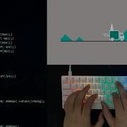 ASMR Programming Coding Moving Truck Animation Using HTML CSS No Talking