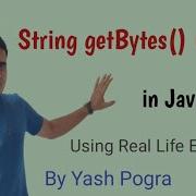 Java String GetBytes Method Getbytes Method Example In Java