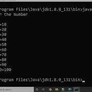 How To Print Multiplication Table In Java