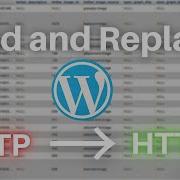 How To Replace Http With Https In Phpmyadmin Bulk WordPress URL Update