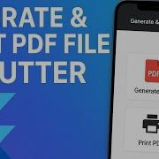 Как создать и распечатать PDF файл в приложении Flutter Пошаговое руководство по созданию PDF фа