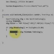 C Tutorial 51 Reading PDF File Using ITextSharp And Show It In Textbox Or RichTextbox
