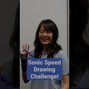 Sonic Speed Drawing Challenge W Odd1sOut Jaiden Animations Shorts MillionDollarChallenge