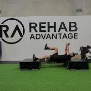 Glute Bridge Hamstring Switch 1 Leg W Plate Press