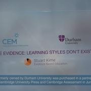 The Evidence Learning Styles Don T Exist