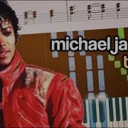 Thriller Michael Jackson EASY Piano Tutorial