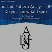 Bloodstain Pattern Analysis BPA Do You See What I See
